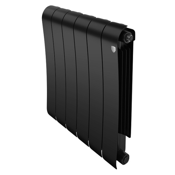Радиатор биметаллический Royal Thermo Infinity 500 Noir Sable (6 секций) Чёрный (RTINNS5006) Радиатор биметаллический Royal Thermo Infinity 500 Noir Sable (6 секций) Чёрный (RTINNS5006)