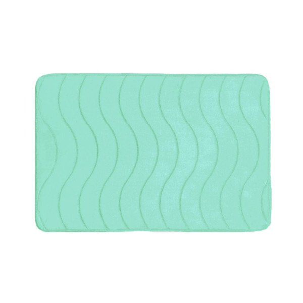 Коврик для ванной Melodia DOLCE флисовый 50х80 мятный (MK404)