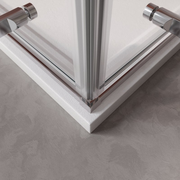 Душевой уголок Cezares Liner 90x90 стекло прозрачное, профиль хром (LINER-A-2-90-C-Cr) Душевой уголок Cezares Liner 90x90 стекло прозрачное, профиль хром (LINER-A-2-90-C-Cr)