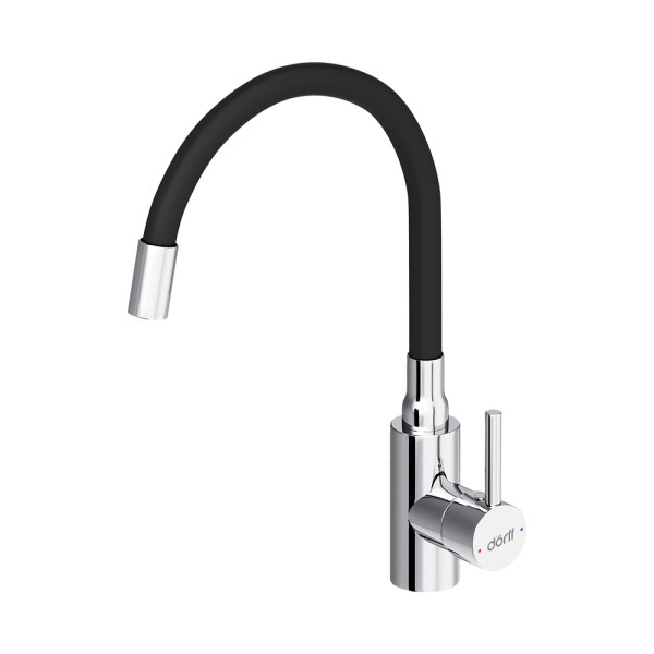 Смеситель для кухни Dorff Logic черный (D3007622) Смеситель для кухни Dorff Logic черный (D3007622)