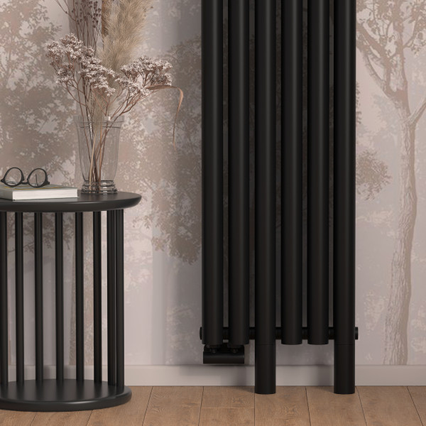 Стальной радиатор Сунержа Эталон-00 EU50 1800x213 3 секции матовый чёрный (31-0335-1803)