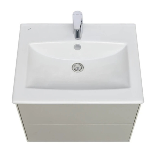 Тумба-умывальник Aquaton Сохо 60 Слэйт\Галька серая/1WH501606 РаковинаЭлина 60 (1A2580K1AJ9A0)