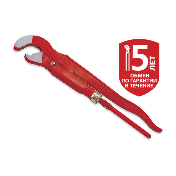 Газовый ключ Rothenberger SUPER S с губками 45 град. D 1,1/2", L 16" (70123X)