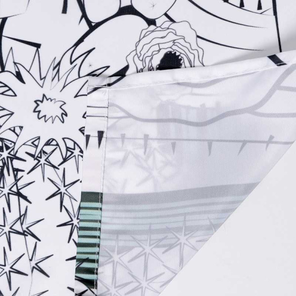 Душевая шторка для ванны Wasser Kraft Dinkel 180х200 (SC-46101)