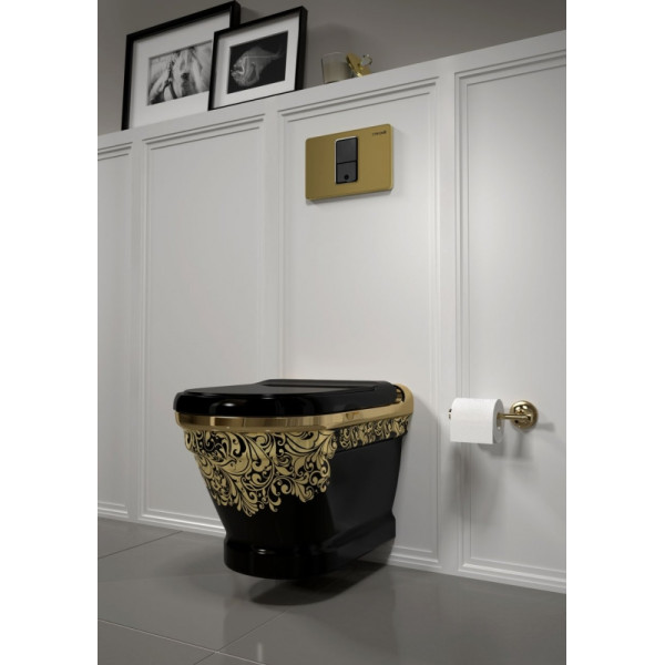 Клавиша смывная Creavit золотой (FP8001.04)