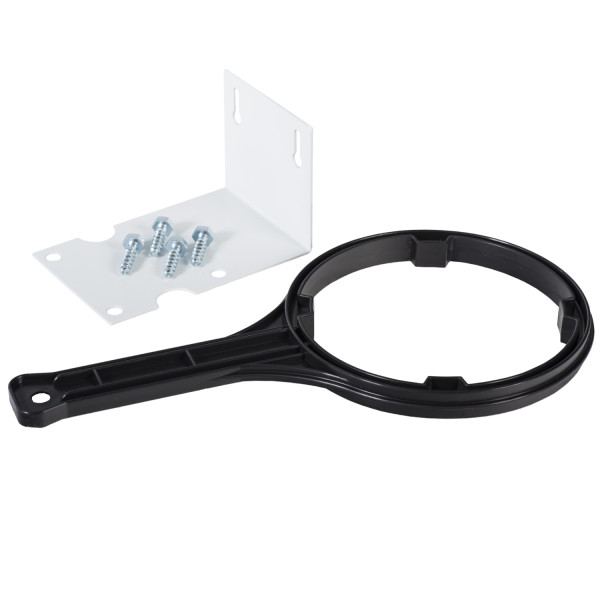 Фильтр колбовый Гейзер 1" 10BB с латунными ниппелями (синий, для холодной воды) (50539) Фильтр колбовый Гейзер 1" 10BB с латунными ниппелями (синий, для холодной воды) (50539)