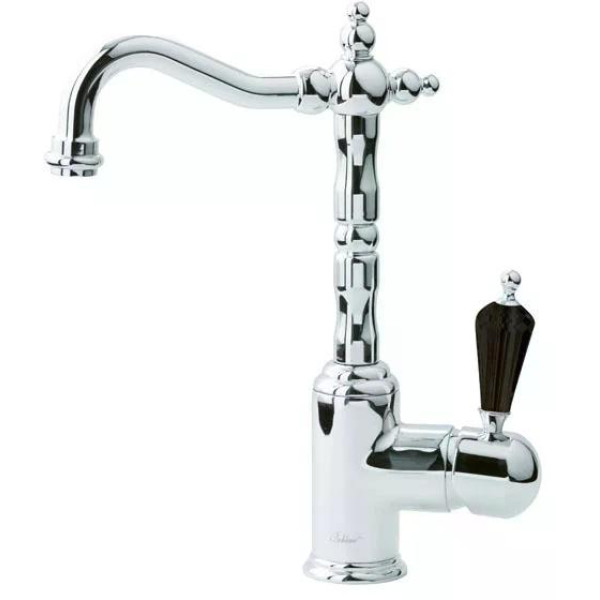 Смеситель для раковины Boheme Tradizionale Nero CR (хром) (242) Смеситель для раковины Boheme Tradizionale Nero CR (хром) (242)