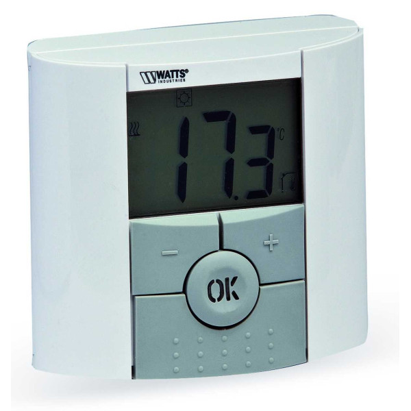 Терморегулятор электронный с радиоуправлением Watts BTD-RF LCD (10025809) Терморегулятор электронный с радиоуправлением Watts BTD-RF LCD (10025809)