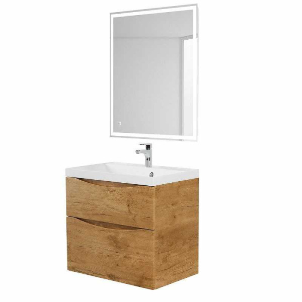 Тумба подвесная BelBagno Marino-H60 90 Rovere Nature (MARINO-H60-900-2C-SO-RN-P)