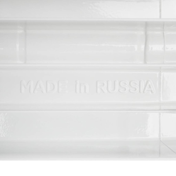 Радиатор биметаллический Stout Space 500 (12 секций) боковое подключение (белый RAL 9016) (SRB-0310-050012)