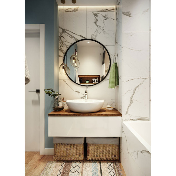 Зеркало Azario Манхэттен-лофт D770 рама пластик (ФР-00002429)