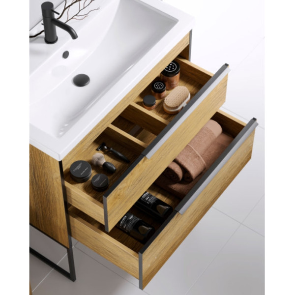 Тумба подвесная Aqwella Fargo 815x465x600 дуб балтийский (FRG0108DB)