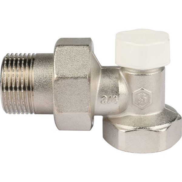 Клапан настроечный угловой 3/4" Stout SVL-1156-000020 Клапан настроечный угловой 3/4" Stout SVL-1156-000020