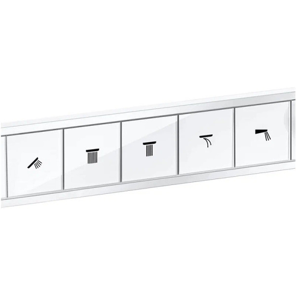 Смеситель для душа Hansgrohe RainSelect с термостатом белый (15384700)