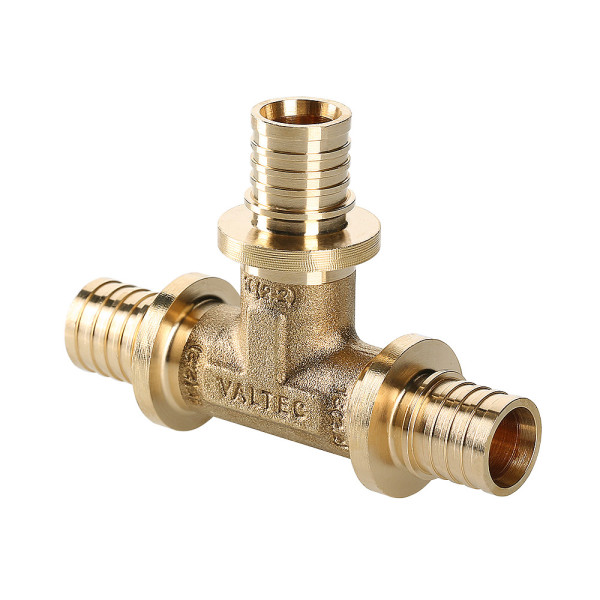 Тройник 25х25х25 Valtec PE-Xa VTm.431.BG (латунь) VTm.431.BG.252525 Тройник 25х25х25 Valtec PE-Xa VTm.431.BG (латунь) VTm.431.BG.252525
