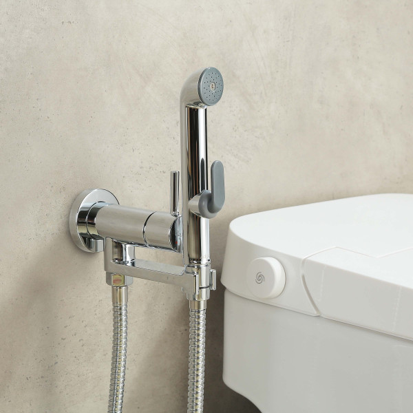 Смеситель с гигиеническим душем Aquatek Ника хром (AQ1819CR)