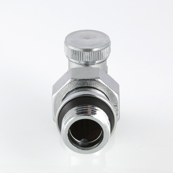 Клапан настроечный угловой 1/2"*3/4"(18) евроконус Valtec VT.019.NER (с уплотн. кольцом) (VT.019.NER.04)