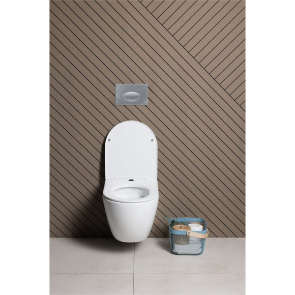 Унитаз подвесной Aquanet Cetus 3.0 W SHORT T с сиденьем с soft-close белый (348005)
