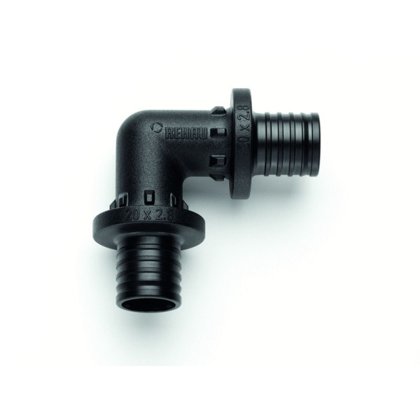 Соединение угловое Rehau Rautitan PX 20*20 (пластик) (11600221001) Соединение угловое Rehau Rautitan PX 20*20 (пластик) (11600221001)