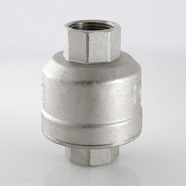 Клапан обратный вертикальный 1" для гравитационных систем Valtec никель (VT.202.N.06)