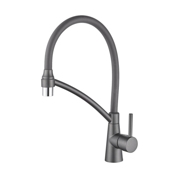 Смеситель для кухни Ledeme серый (L4399U-12) Смеситель для кухни Ledeme серый (L4399U-12)