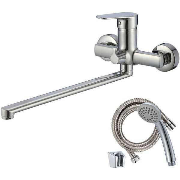 Смеситель для ванны и душа Wesnaart Natur хром (NAT07-320) Смеситель для ванны и душа Wesnaart Natur хром (NAT07-320)