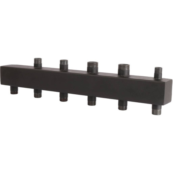 Коллектор распределительный Rommer 1"*1 1/4" на 3(4) контура (сталь, до 80 кВт) (RDG-0016-004034) Коллектор распределительный Rommer 1"*1 1/4" на 3(4) контура (сталь, до 80 кВт) (RDG-0016-004034)