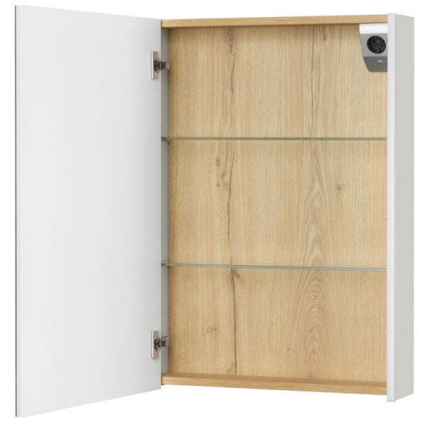 Шкаф зеркальный Roca Up 57,8x14,5x81 белый (ZRU9303015)