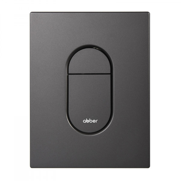 Клавиша смывная Abber никель (AC0124NG)