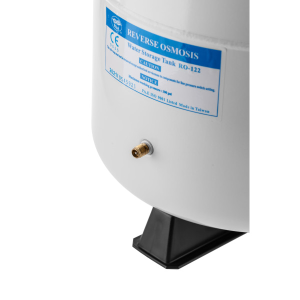 Накопительный бак (металл) для систем обратного осмоса 1/4",12 л, 4'' NPT (кран в комплектe) (25380) Накопительный бак (металл) для систем обратного осмоса 1/4",12 л, 4'' NPT (кран в комплектe) (25380)