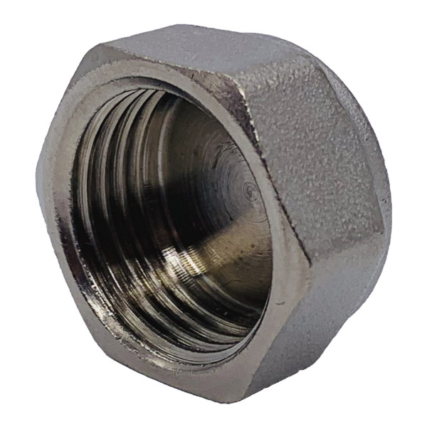 Заглушка 1/2"В Tiemme (никель) 1500200 / 1880N0004 Заглушка 1/2"В Tiemme (никель) 1500200 / 1880N0004