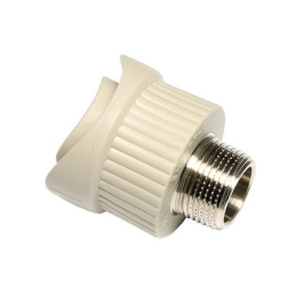 Седло вварное PP-R 75*3/4"Н "EKOPLASTIK" (латунь, серое)