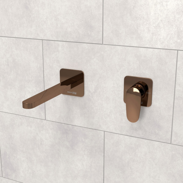 Смеситель для раковины WasserKRAFT бронзовый (A7751.289)