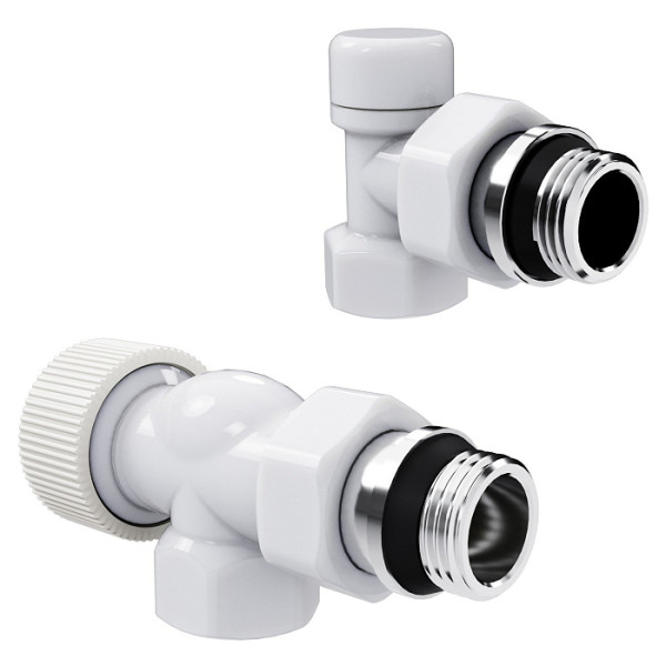 Комплект термостатический осевой 1/2" Royal Thermo Design М30х1,5 (Белый) (RATVDO11212WH) Комплект термостатический осевой 1/2" Royal Thermo Design М30х1,5 (Белый) (RATVDO11212WH)