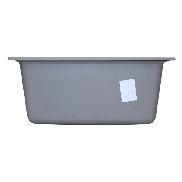 Мойка для кухни Azario Milas 48х42х19,7 сифон в комплекте серый (CS00097667)