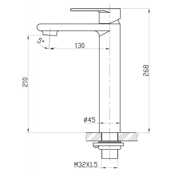 Смеситель для раковины Belbagno Nova сатин (NOV-LMC-IN) Смеситель для раковины Belbagno Nova сатин (NOV-LMC-IN)
