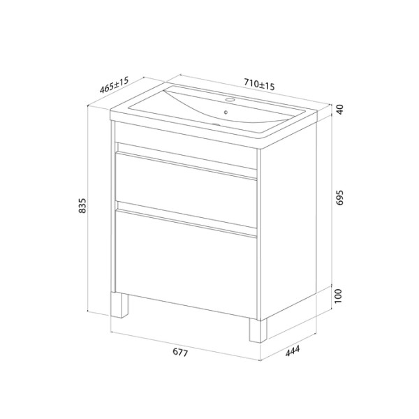 Тумба с умывальником напольная Iddis Zodiac X 70 см белый подходит умыв. 4077000i28 (ZDX70WFi95K) Тумба с умывальником напольная Iddis Zodiac X 70 см белый подходит умыв. 4077000i28 (ZDX70WFi95K)