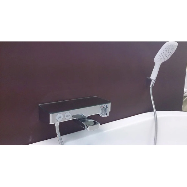 Смеситель для ванны Hansgrohe Ecostat Select с термостатом хром (13151000)