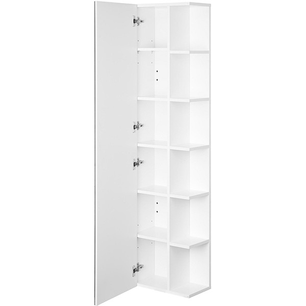 Шкаф-колонна Aquaton Сканди с зеркалом Белый (1A253403SD010)