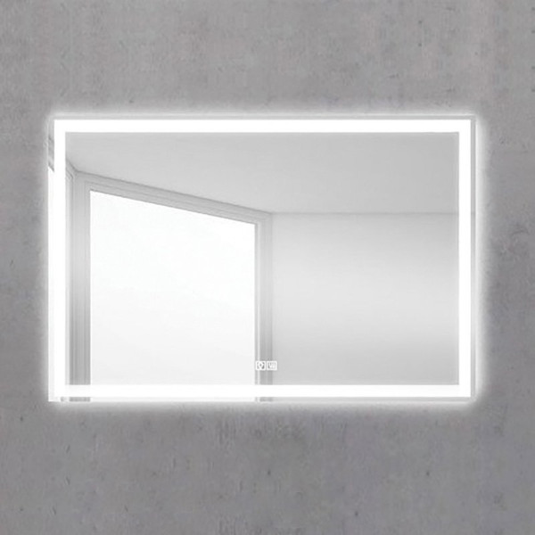 Зеркало с подсветкой BelBagno SPC-GRT 90x60 с подогревом (SPC-GRT-900-600-LED-TCH-WARM)