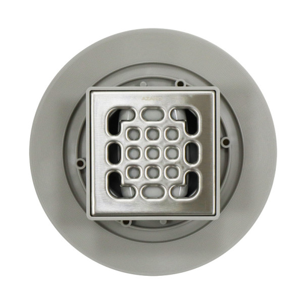 Трап вертикальный Azario 100x100 хром (AZZ15100)