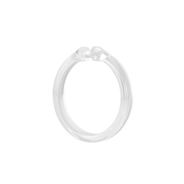 Набор колец для шторы в ванную комнату Transparent Iddis (RID010P)