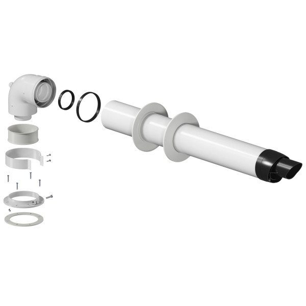 Комплект дымохода Okseler универсальный для конденсационных котлов D60/100 (oks00070)