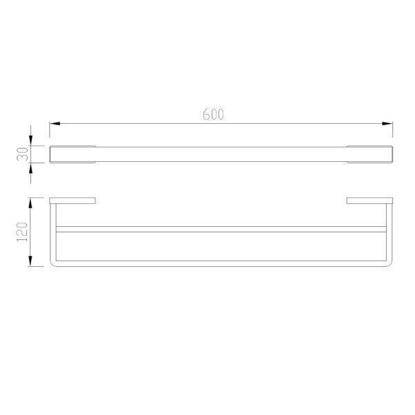 Полотенцедержатель двойной Abber Westen никель (AA1757NG) Полотенцедержатель двойной Abber Westen никель (AA1757NG)