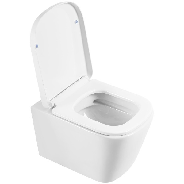 Унитаз подвесной BelBagno Albano безободковый (BB120CHR/BB120SC)