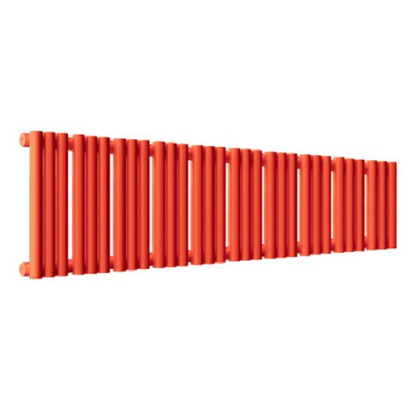 Радиатор стальной Empatiko боковое подключение, рябиновый красный (Takt S1-1192-200 Scarlet Red)