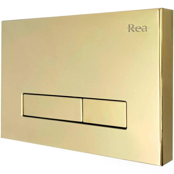 Клавиша смывная Rea H Gold золотой (REA-E5692) Клавиша смывная Rea H Gold золотой (REA-E5692)