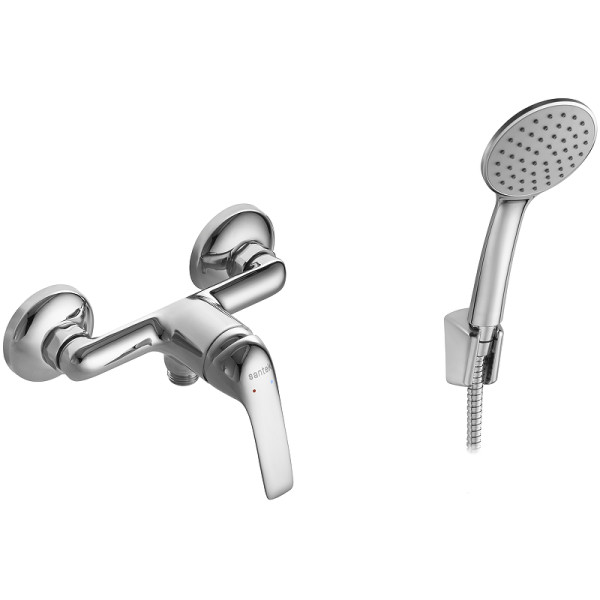 Смеситель для душа Santek Нико с душевым комплектом хром (WH5A20005C001)