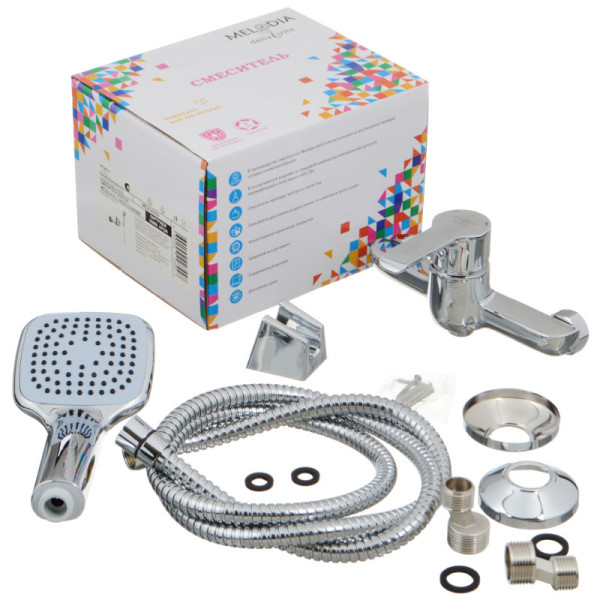 Смеситель для душа Melodia della vita Metallica хром (MDV35550) Смеситель для душа Melodia della vita Metallica хром (MDV35550)