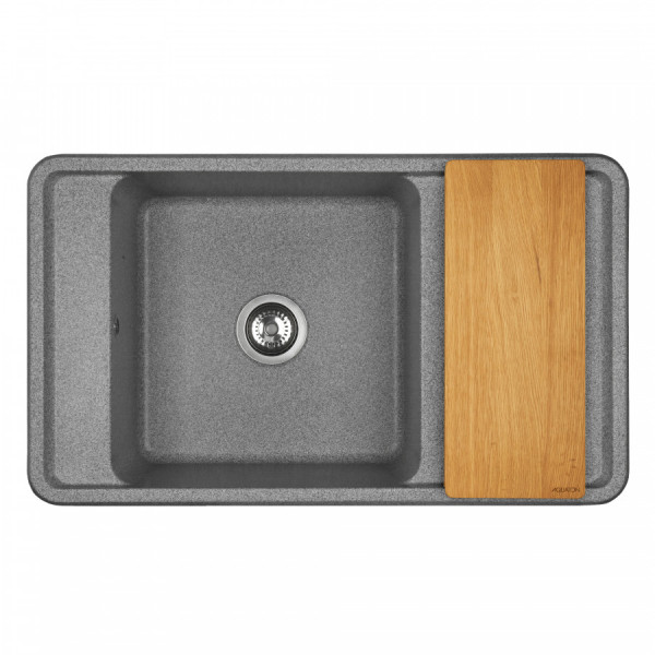 Мойка для кухни врезная Aquaton Беллис 510x870x250 серый (1.A724.8.32B.S23.0) Мойка для кухни врезная Aquaton Беллис 510x870x250 серый (1.A724.8.32B.S23.0)